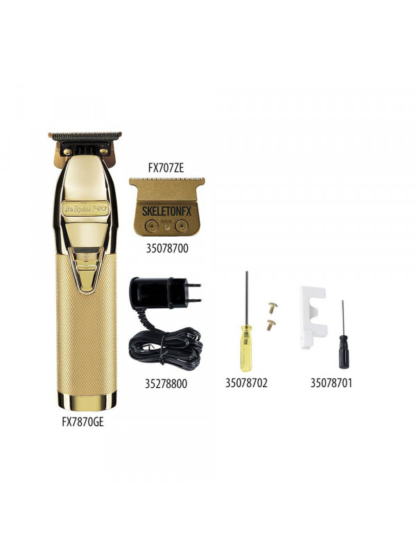 Tondeuse de finition SkeletonFX GOLD BABYLISS PRO