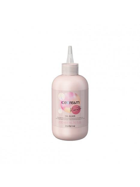 Huile restructurante Ice Cream Keratin 200ml INEBRYA