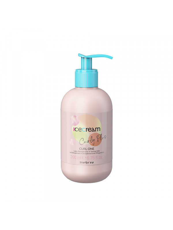 Lait Ice Cream Curly Plus 200ml INEBRYA