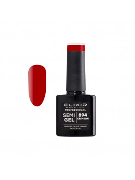 Vernis semi-permanent 894 Crimson 8ml ELIXIR