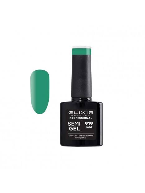 Vernis semi-permanent 919 Jade 8ml ELIXIR