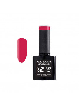 Vernis semi-permanent 930 Deep Pink 8ml ELIXIR