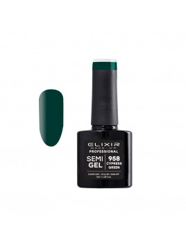 Vernis semi-permanent 958 Cypress Green 8ml ELIXIR