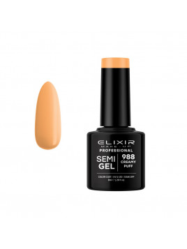 Vernis semi-permanent 988 Creamy Puff 8ml ELIXIR