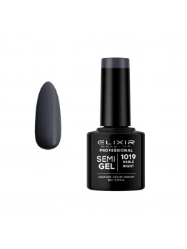 Vernis semi-permanent 1019 Sable Night 8ml ELIXIR