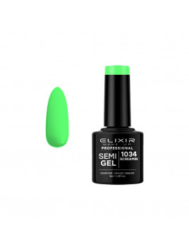 Vernis semi-permanent 1034 Screamin 8ml ELIXIR