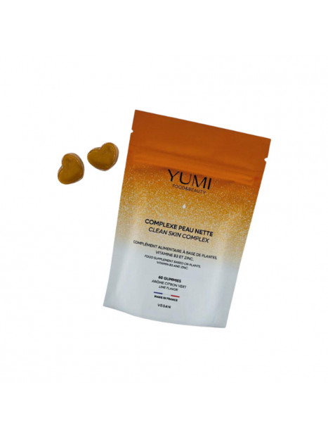 Gummies Complexe Peau Nette x60 150g YUMI