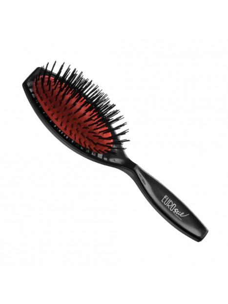 Brosse pneumatique moyenne noir nylon EUROSTIL